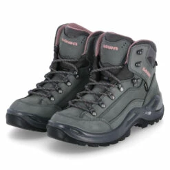 Lowa Trekkingschuhe RENEGADE GTX MID - Graphit/rosè