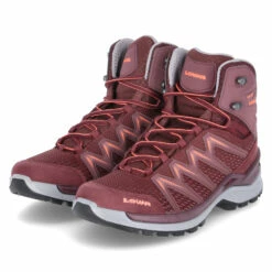 Lowa Wanderschuhe INNOX PRO GTX MID - Bordeaux/koralle