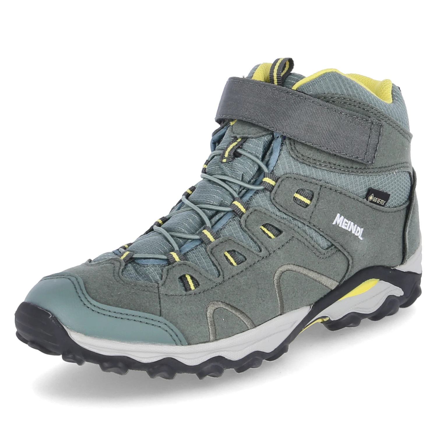 Meindl Wanderschuhe LUCCA JUNIOR MID GTX - Schilf/gelb 4 Meindl Wanderschuhe LUCCA JUNIOR MID GTX - Schilf/gelb – Bild 2