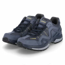 Lowa Outdoorschuhe GORGON GTX - Stahlblau/senf